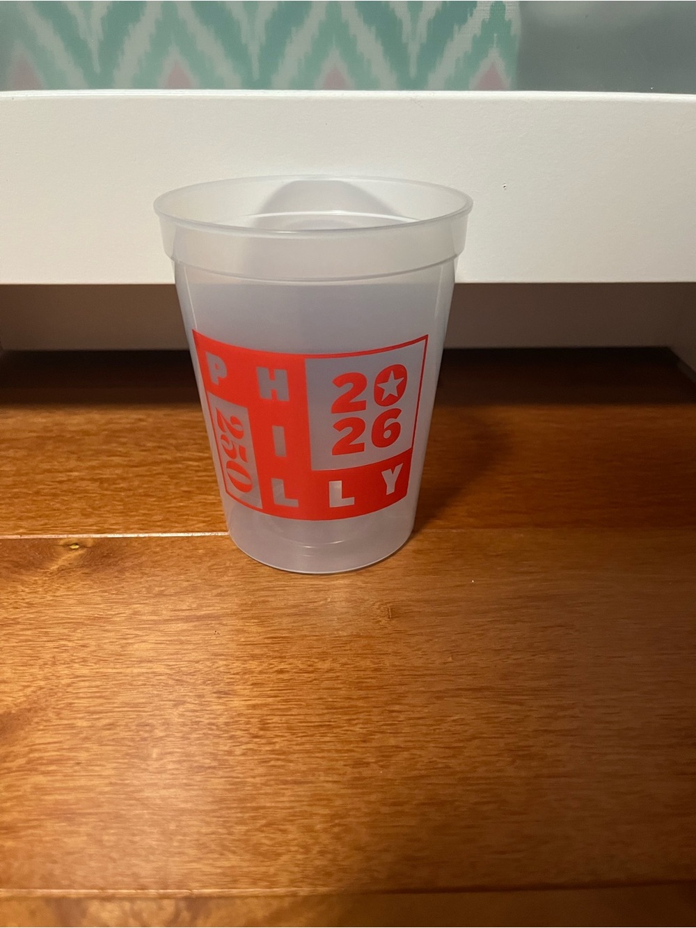 Philadelphia 2026 Red Logo Reusable Party Cup